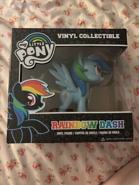 My Little Pony Rainbow Dash Figure - Light Blue with Rainbow Mane